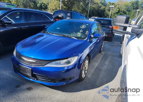 2015 Chrysler 200 S z USA, uszkodzony, nr VIN 1C3CCCBG7FN519045